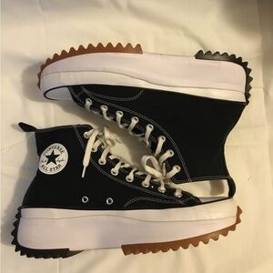 Converse CHUCK TAYLOR all star run star hike high top platform black men11.5 w13